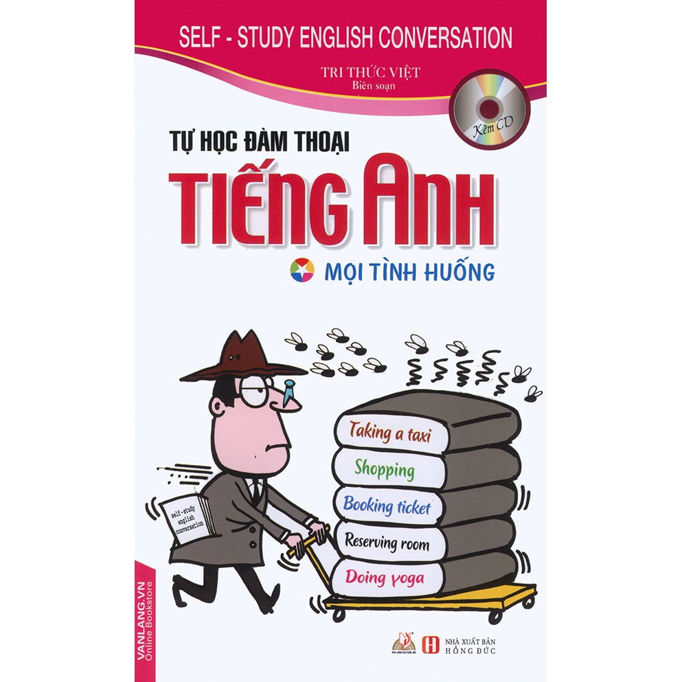 Sách - Tự học đàm thoại tiếng Anh mọi tình huống - Tri Thức Việt (kèm CD)