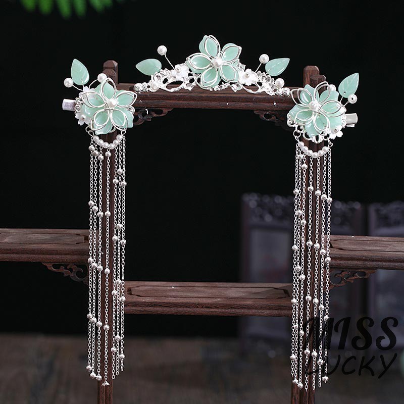 Set Cài Tóc Phong Cách Trung Hoa Thanh Lịch Dành Cho Nữ