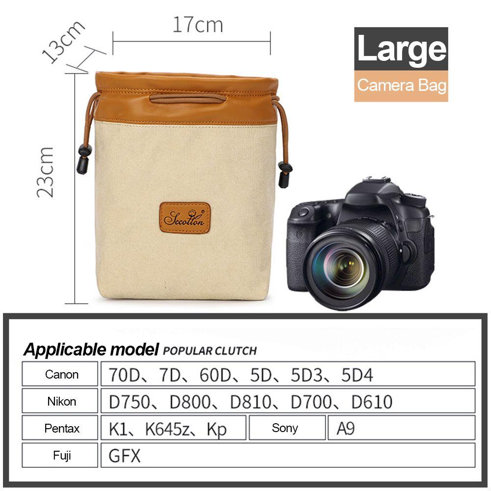 Túi Dây Rút Đựng Máy Ảnh DSLR Đa Năng Tiện Dụng