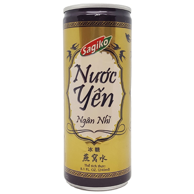 Nước yến ngân nhĩ Sagiko 250ml x 24 lon
