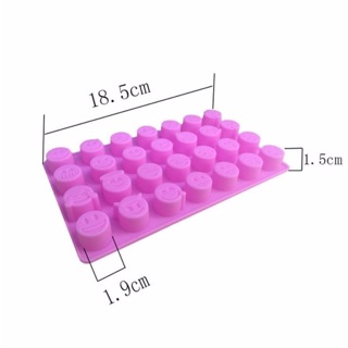 Khuôn Silicon 28 Icon Hình Mặt Cười