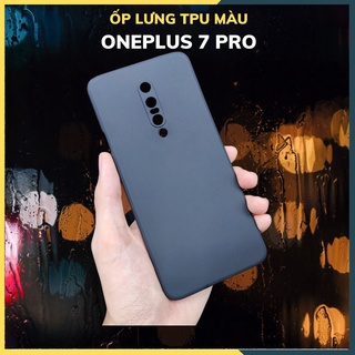 Ốp lưng oneplus 7 pro 7t pro TPU màu dẻo siêu mỏng ôm sát thân máy bảo vệ camera phụ kiện huỳnh tân store