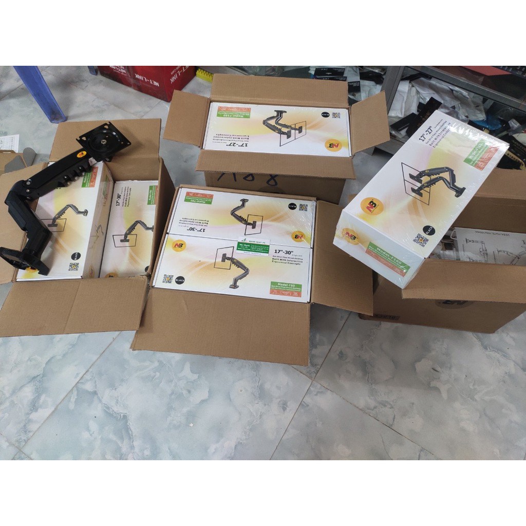 Chân đế màn hình máy tính - Giá treo màn hình máy tính NB F80