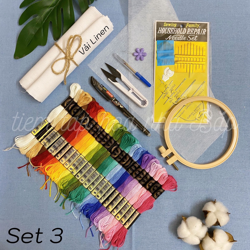 Set Tập Thêu Basic