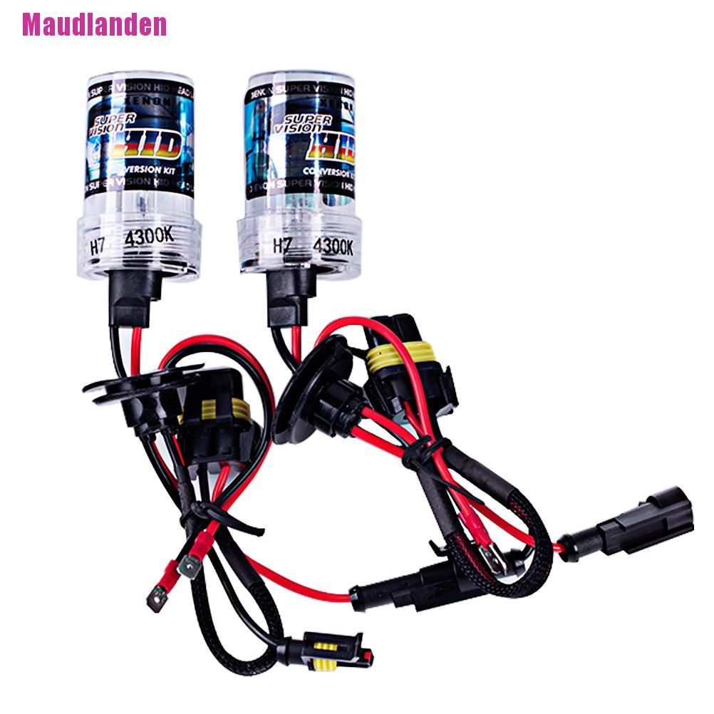 Bộ 2 Bóng Đèn Xenon Hid Bixenon 35w 4300k 6000k H1 H7 9005 Cho Xe Hơi