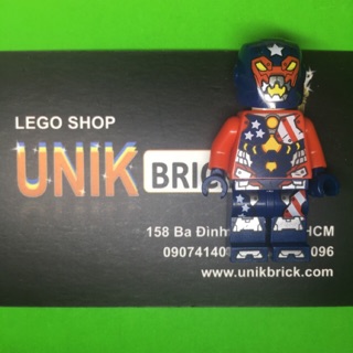 Lego UNIK BRICK Justin Hammer trong Super Heroes - Siêu anh hùng chính hãng (như hình)