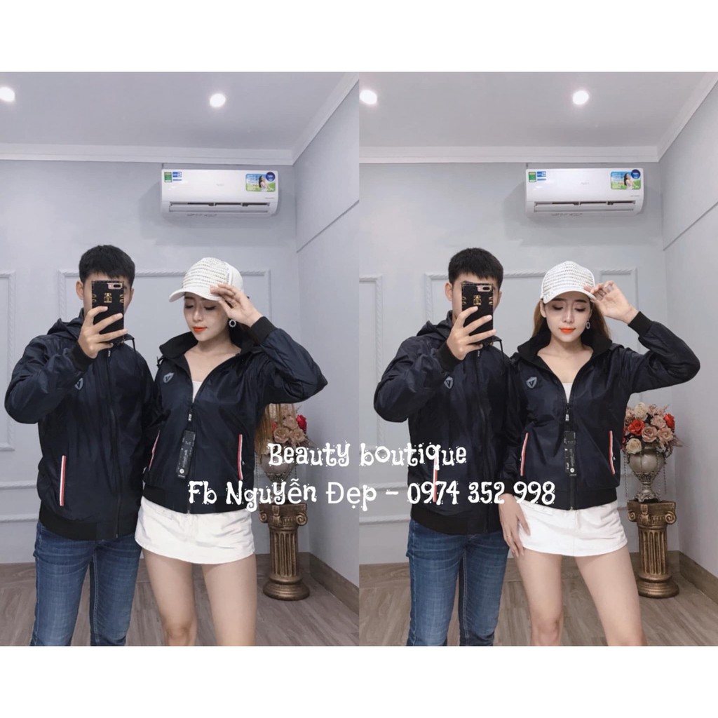 Áo khoác dù đôi hàn quốc