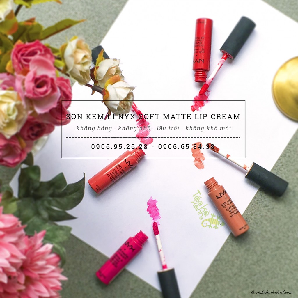 Son Kem Lì NYX Soft Matte Lip Cream - SMLC