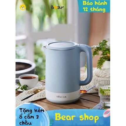 Ấm đun nước siêu tốc BEAR ZHD- Q15J1 (chính hãng)