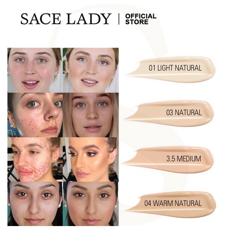 Che khuyết điểm SACE LADY chống thấm nước và che phủ quầng thâm chất lượng cao