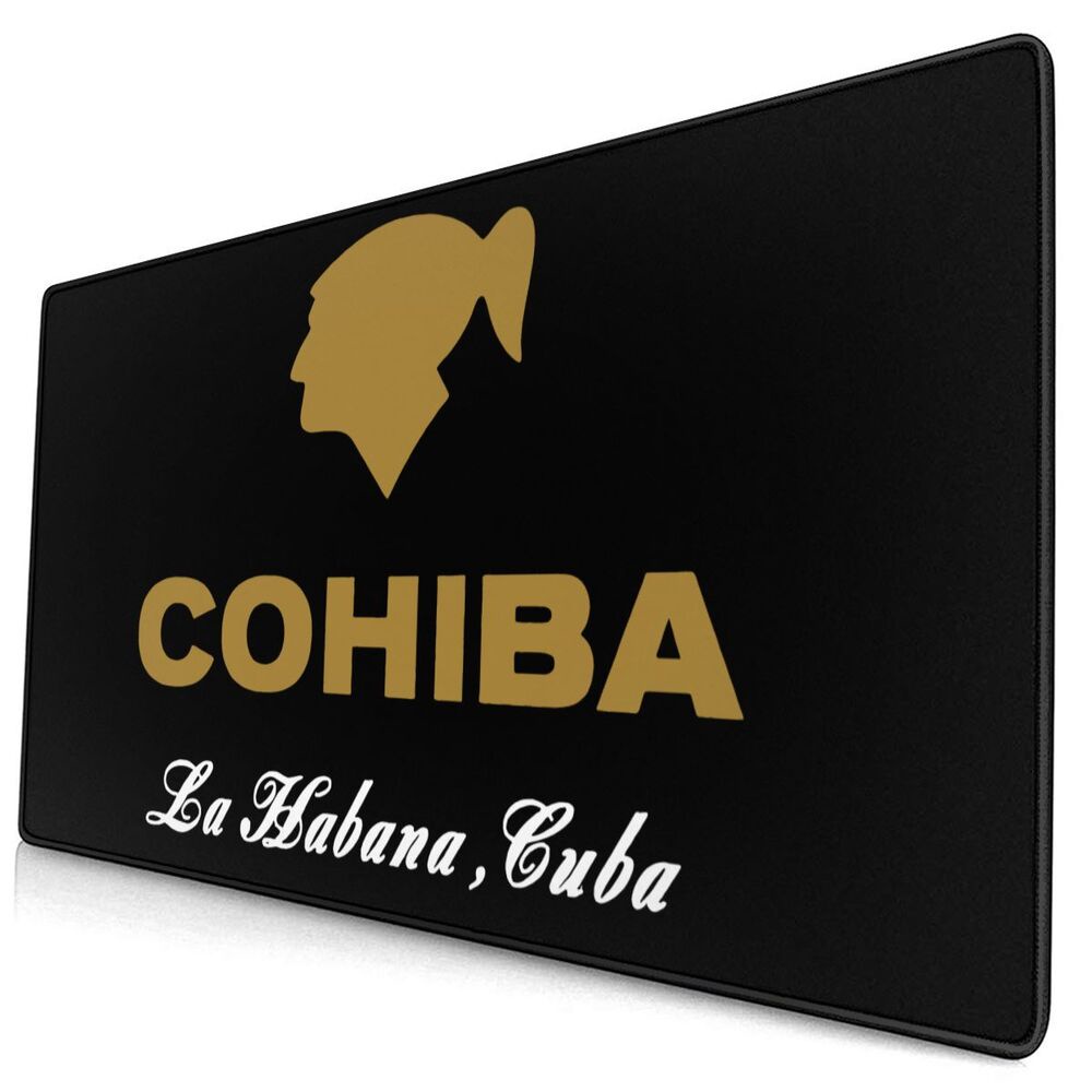 Cohiba La Habana Cuba Mousepad Personalized Mousepads for Laptops Computers and Pc