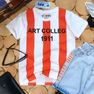Áo bé trai sọc dọc