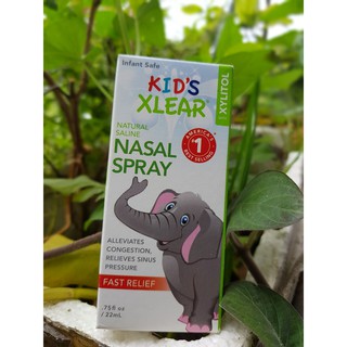 Kid's xlear 22ml - xịt mũi xylitol cho trẻ em