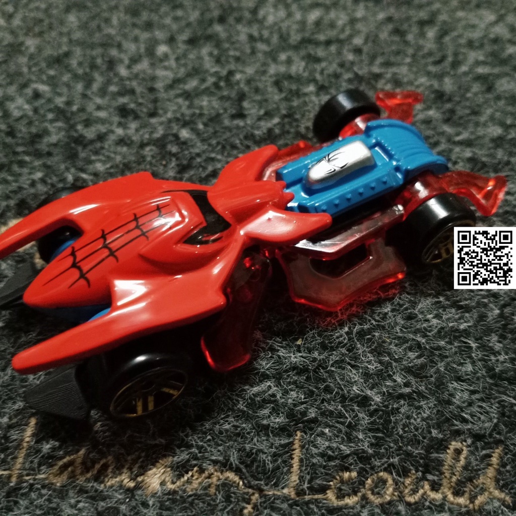 1817 Mô hình xe Spider Men siêu nhân nhện Infinity War Avengers Endgame bằng kim loại