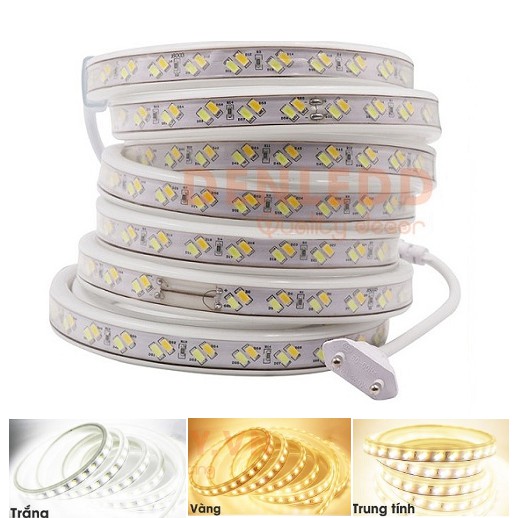 1 CUỘN đèn Led dây hắt trần 3 chế độ 5730 cao cấp 100m + 3 nguồn