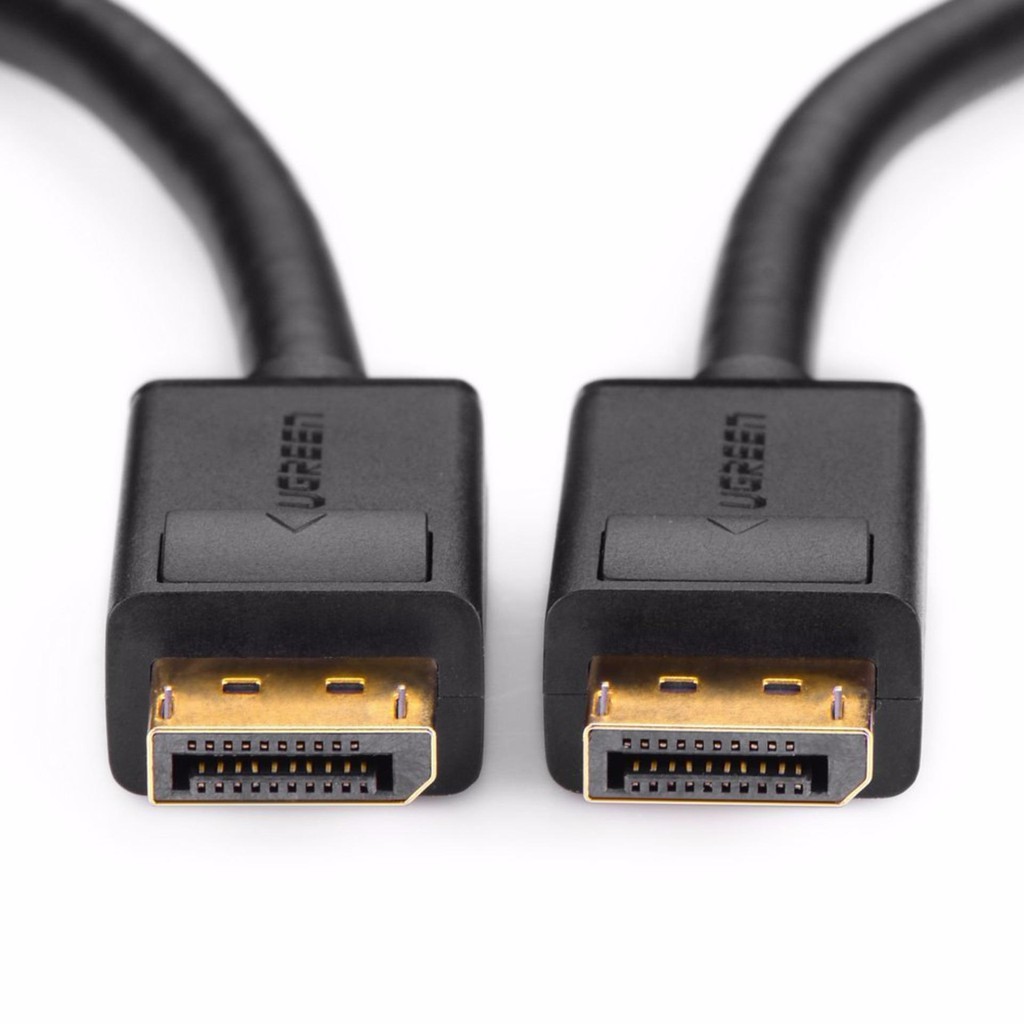 Dây cáp DisplayPort 2 đầu đực tốc độ 21.6Gbps UGREEN DP102 - Hàng phân phối chính hãng - Bảo hành 18 tháng