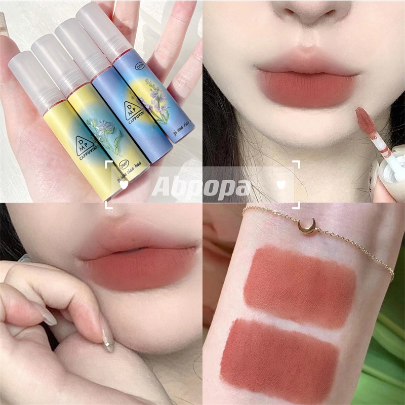 Abpopa CAPPUVINI® Son Kem Màu Lì Tông Nude Mượt Mà Chống Nước