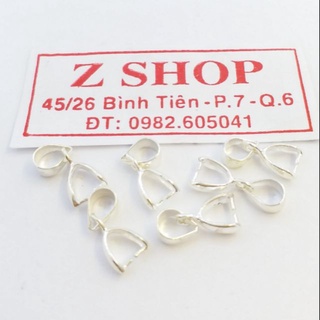 Móc mặt dây chuyền bạc nguyên chất