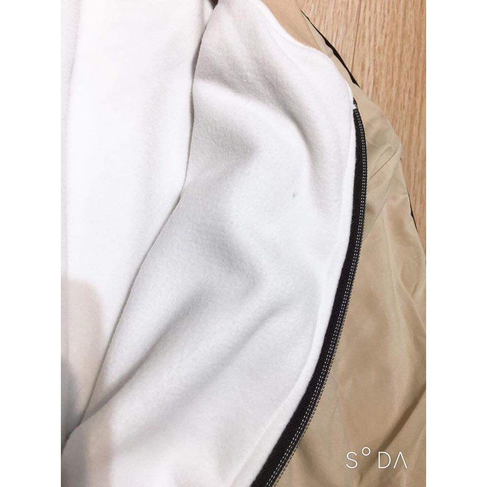 [Siêu phẩm] Áo khoác gió AĐĐ màu be hai lớp HSU1119 | BigBuy360 - bigbuy360.vn