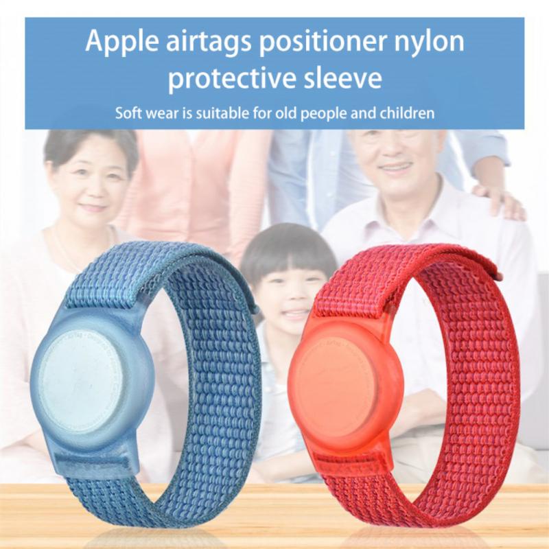 Vòng Đeo Tay Chống Xước Trọng Lượng Nhẹ Có Thể Điều Chỉnh Dành Cho Apple AirTag