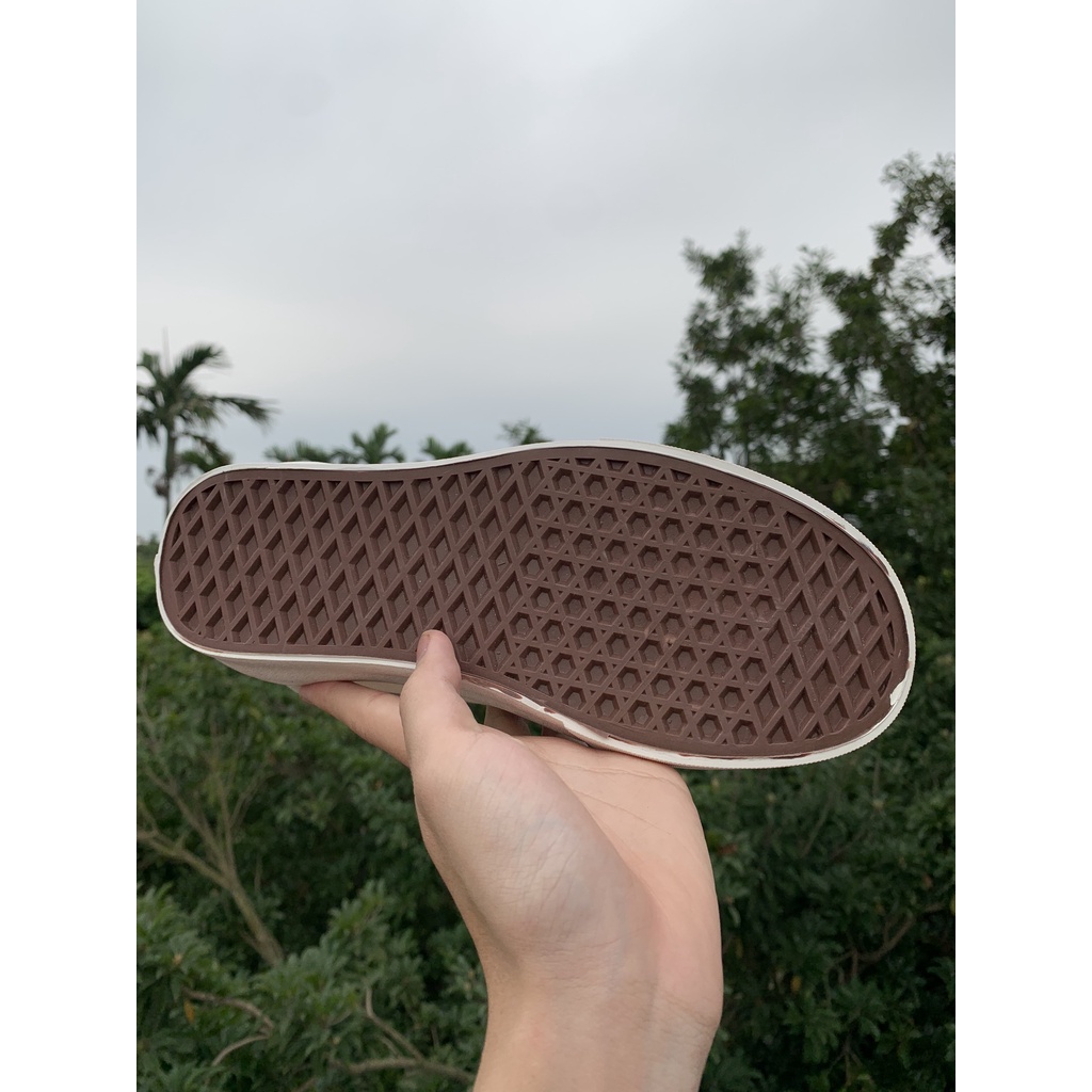 Giày 𝐕𝐚𝐧𝐬 𝐎𝐥𝐝 𝐒𝐤𝐨𝐨𝐥 Trắng Kem 1,1
