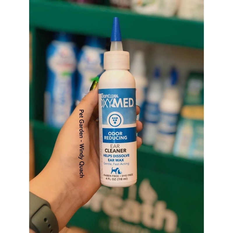 OXYMED VỆ SINH TAI THÚ CƯNG DỄ DÀNG KHÔNG SỢ BÉ ĐAU RÁT