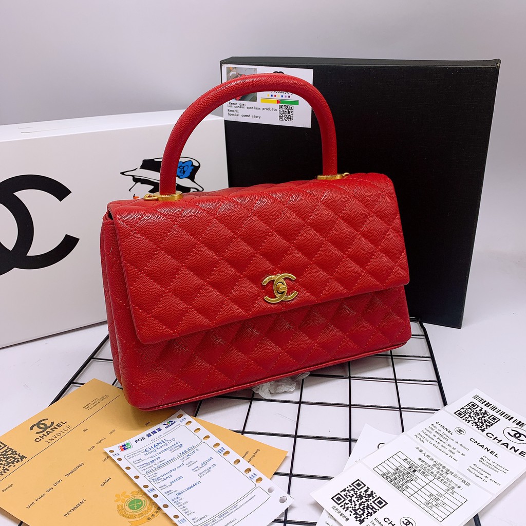 Túi xách hàng hiệu nữ  da caviar cao cấp mã HM40002