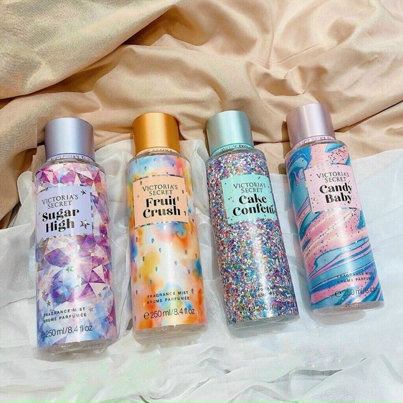 Xịt thơm toàn thân Victoria's Secret body mist mẫu mới