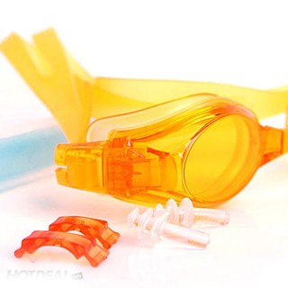 Kính bơi người lớn có nút chặn tai-kẹp mũi