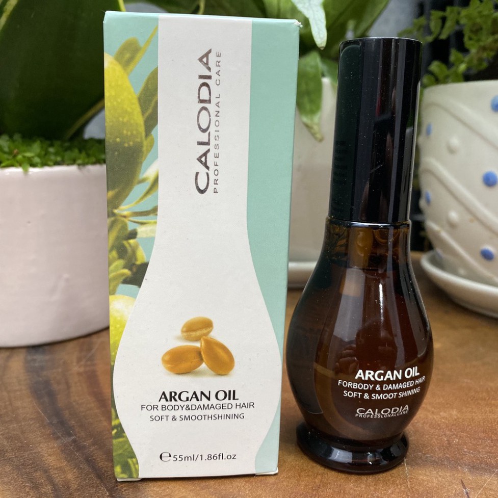 [G02] Tinh dầu Calodia Argan Oil bóng tóc 55ml S001