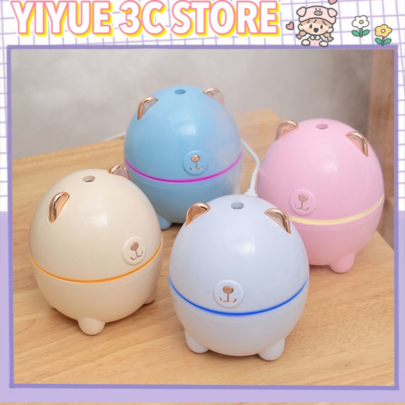 Thiết bị khuếch tán tinh dầu thơm duy trì độ ẩm không khí có đèn LED