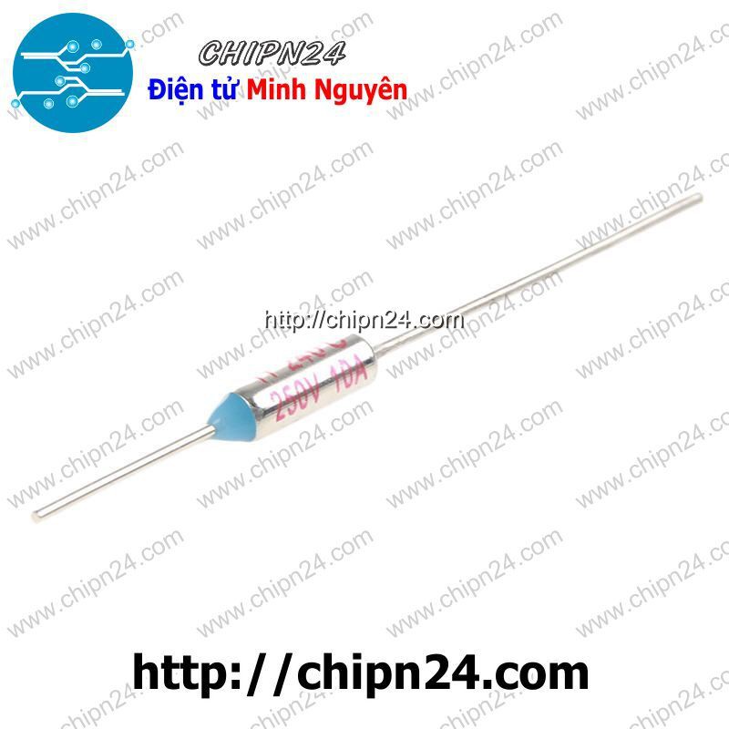 [2 CÁI] Cầu chì nhiệt RY 10A 250V (142/155/169/172/185/192/216/240 độ) - [Chọn Loại]