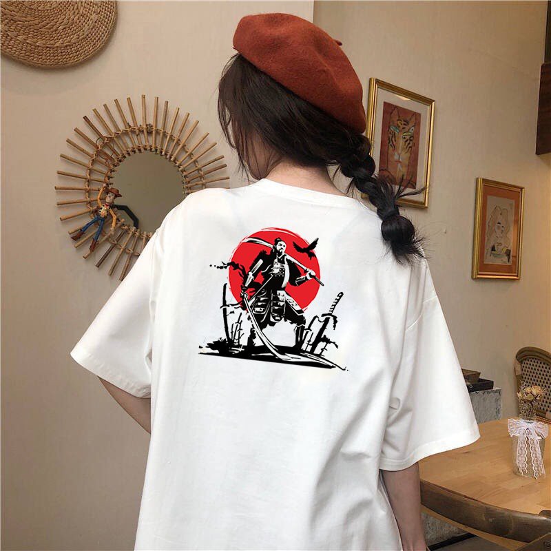 Áo thun tay lỡ nữ form rộng Samurai form rộng vải dày mịn 2020T1820