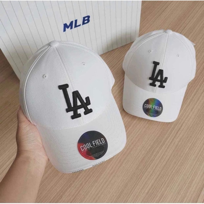 Mũ lưỡi trai MLB cool field basic viền NY unisex nam nữ thời trang 2022