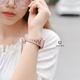 DÂY APPLE WATCH KIỂU LẮC TAY SANG TRỌNG