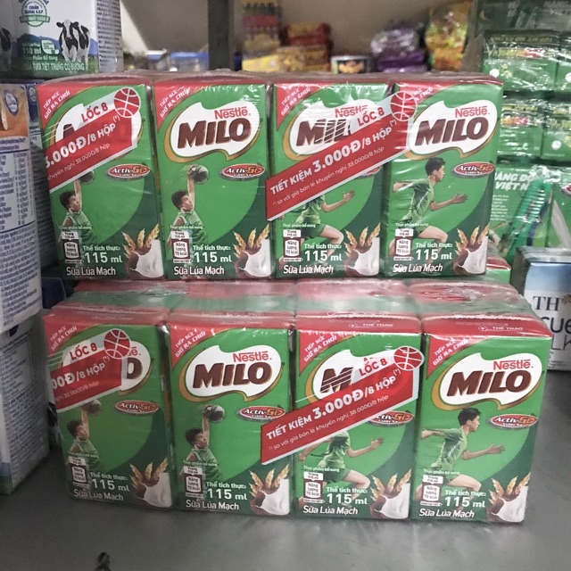 Sữa tươi milo 110ml thùng 48hộp