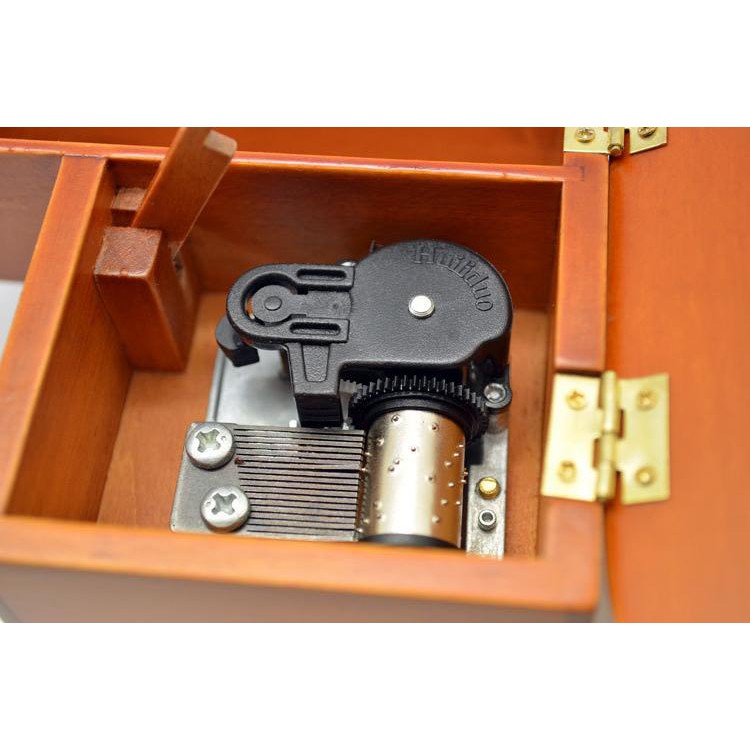 Hộp nhạc đàn piano bằng gỗ cá tính