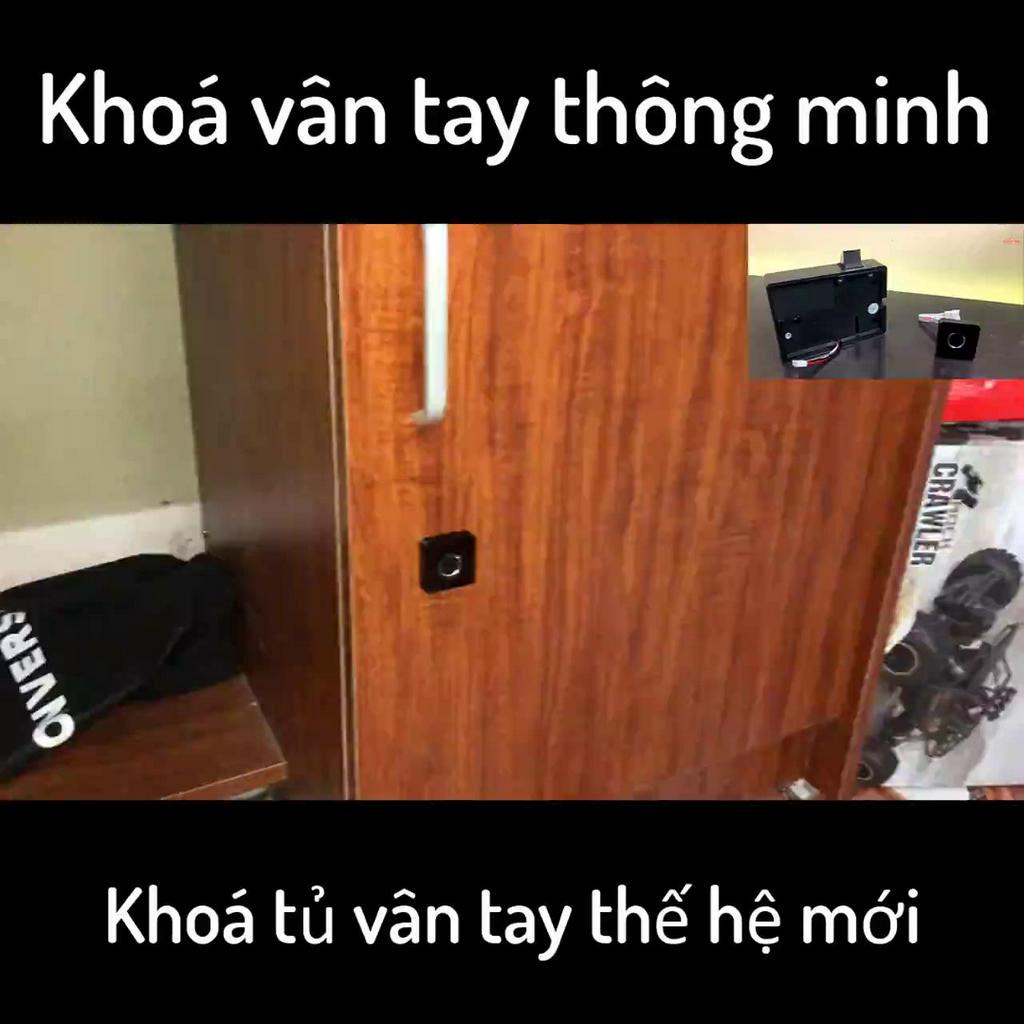Khoá tủ vân tay thế hệ mới✔Ổ khóa ngăn tủ đựng tài liệu sử dụng nhận diện dấu vân tay thông minh -dc4217 | BigBuy360 - bigbuy360.vn