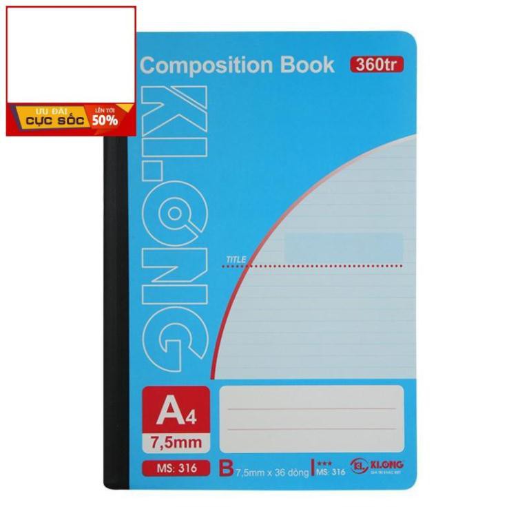 SỔ A4 KLONG 360 TRANG