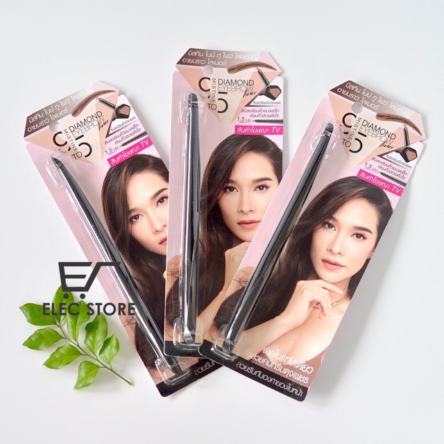 Chì kẻ mày Diamond EyeBrown Line Thái Lan