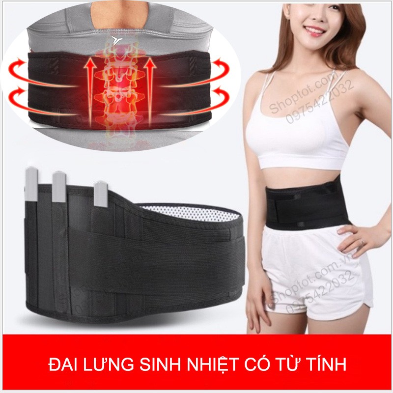 Đai lưng tự sinh nhiệt hỗ trợ điều đau trị đau cột sống, thoát vị đĩa đệm và mỏi cơ thắt lưng YX003