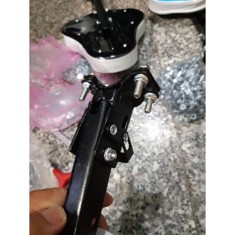 Ghế ngồi em bé xe đạp thể thao có gác chân, xe điện