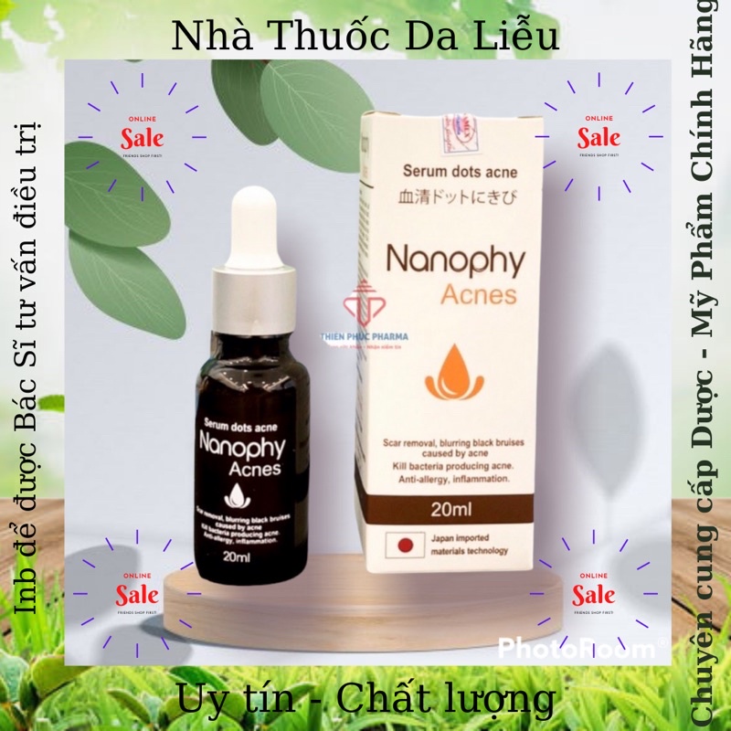 Serum Nanophy Acnes - Serum Ngừa Mụn, Giảm Thâm Sẹo, An Toàn
