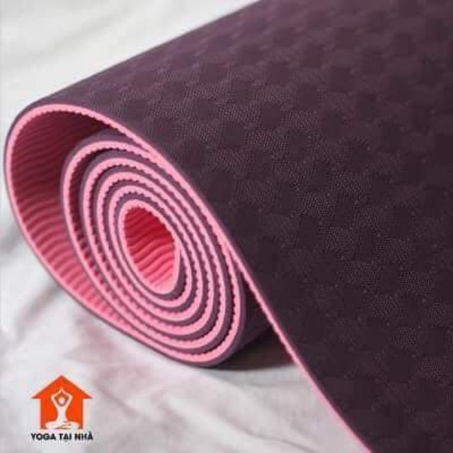 Thảm tập yoga loại 2 lớp cao cấp