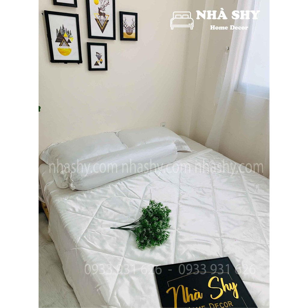 [Mã SKAMSALE8 giảm 10% đơn 200K] TRỌN BỘ DRAP GIƯỜNG PHI LỤA BÓNG THÁI TUẤN CAO CẤP - NOTE SIZE VÀO GHI CHÚ ĐƠN HÀNG