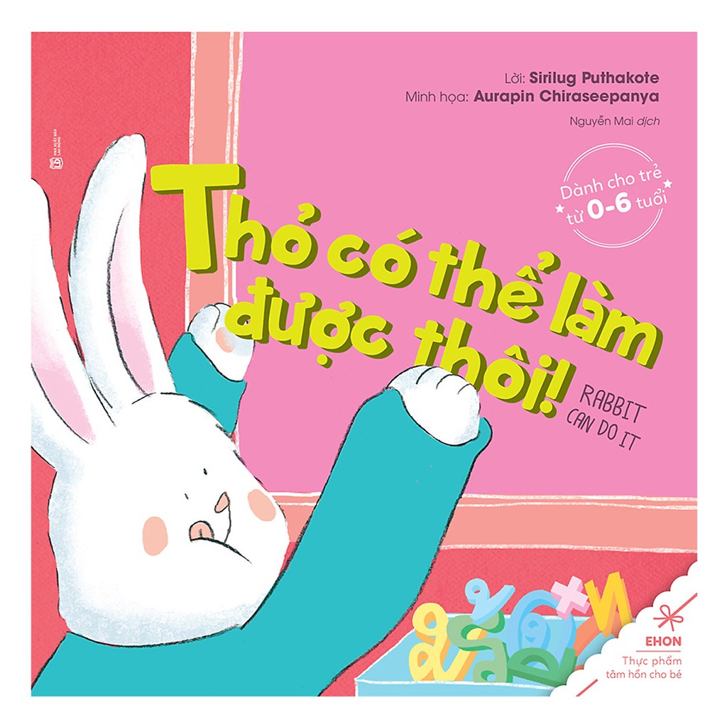 Sách Truyện  Ehon - Thỏ Có Thể Làm Được Thôi | BigBuy360 - bigbuy360.vn