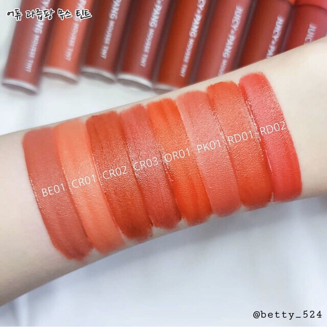 SON A'PIEU JUICY PANG MOUSSE TINT | BigBuy360 - bigbuy360.vn