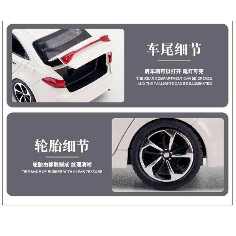 ToyToyMan ✨ Mô Hình Xe Hợp Kim Toyota Corolla Tỉ Lệ 1:32 ô tô đồ chơi/vật trang trí/Món quà sinh nhật