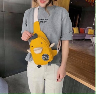 Túi đeo chéo con vịt