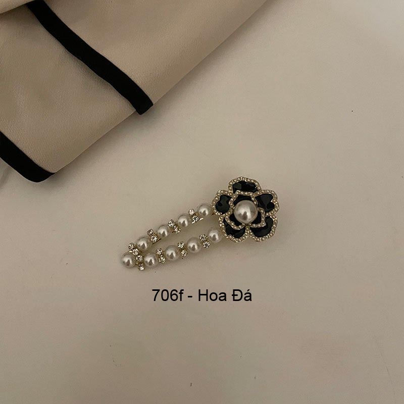 (0706) Cặp Tóc Tont Be Cổ Điển Nhẹ Nhàng Hàn Quốc
